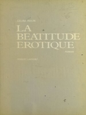 cover image of La béatitude érotique